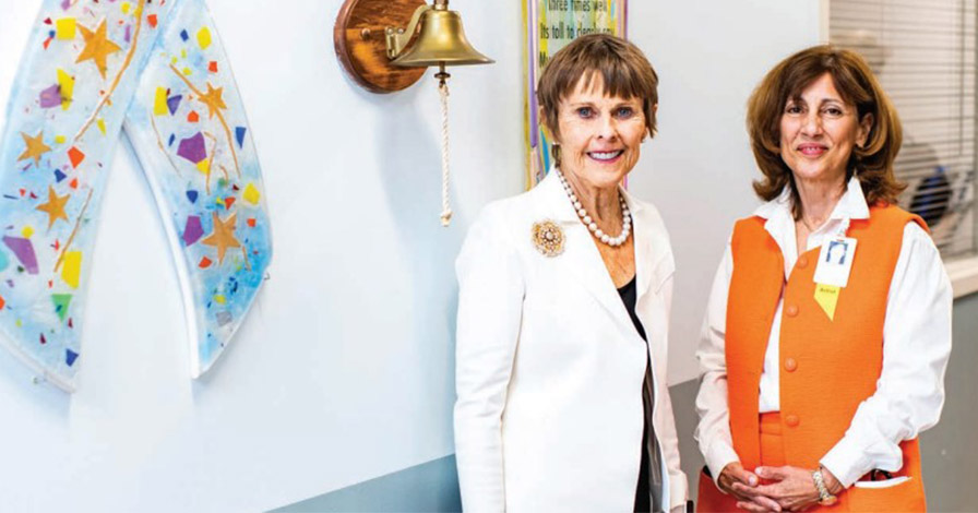 Sentara Brock Cancer Center helps lift patient spirits